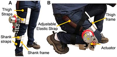 Bio-inspired design of a self-aligning, lightweight, and highly-compliant cable-driven knee exoskeleton